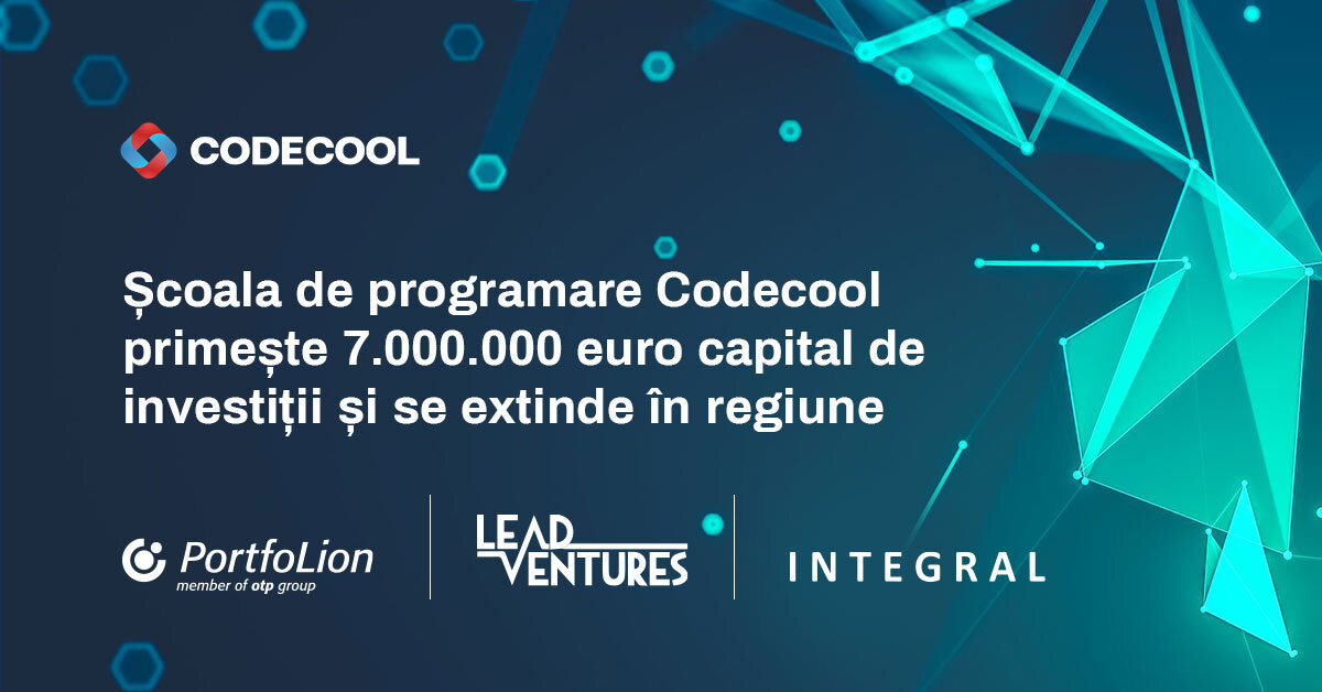 Infuzie de capital de 7.000.000 euro pentru Codecool