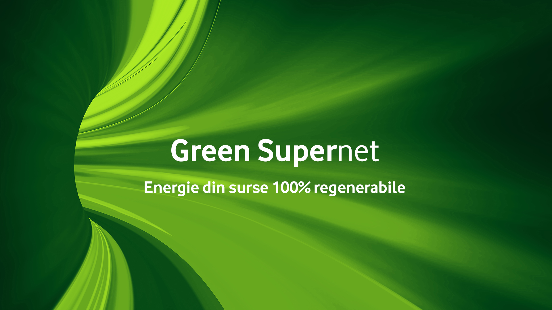 Rețeaua Vodafone este 100% verde