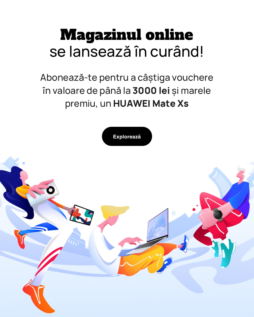 Premii atractive cu ocazia lansării noului Huawei Online Store