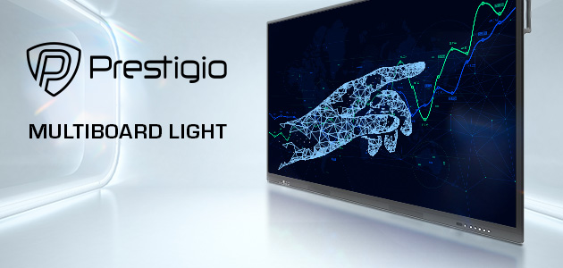Prestigio Multiboard Light, o nouă familie de ecrane interactive