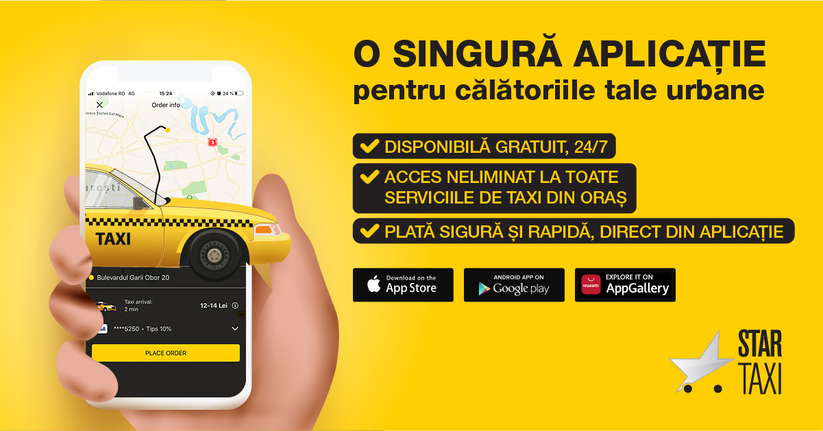 Trăiește adevărata experiență a călătoriilor urbane cu Star Taxi App(2)