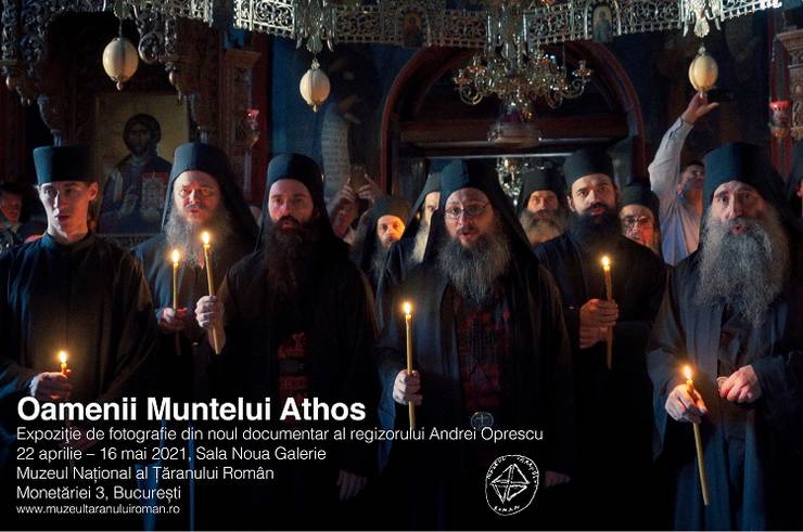 Fotografii din Athos la Muzeul Țăranului ale regizorului Andrei Oprescu