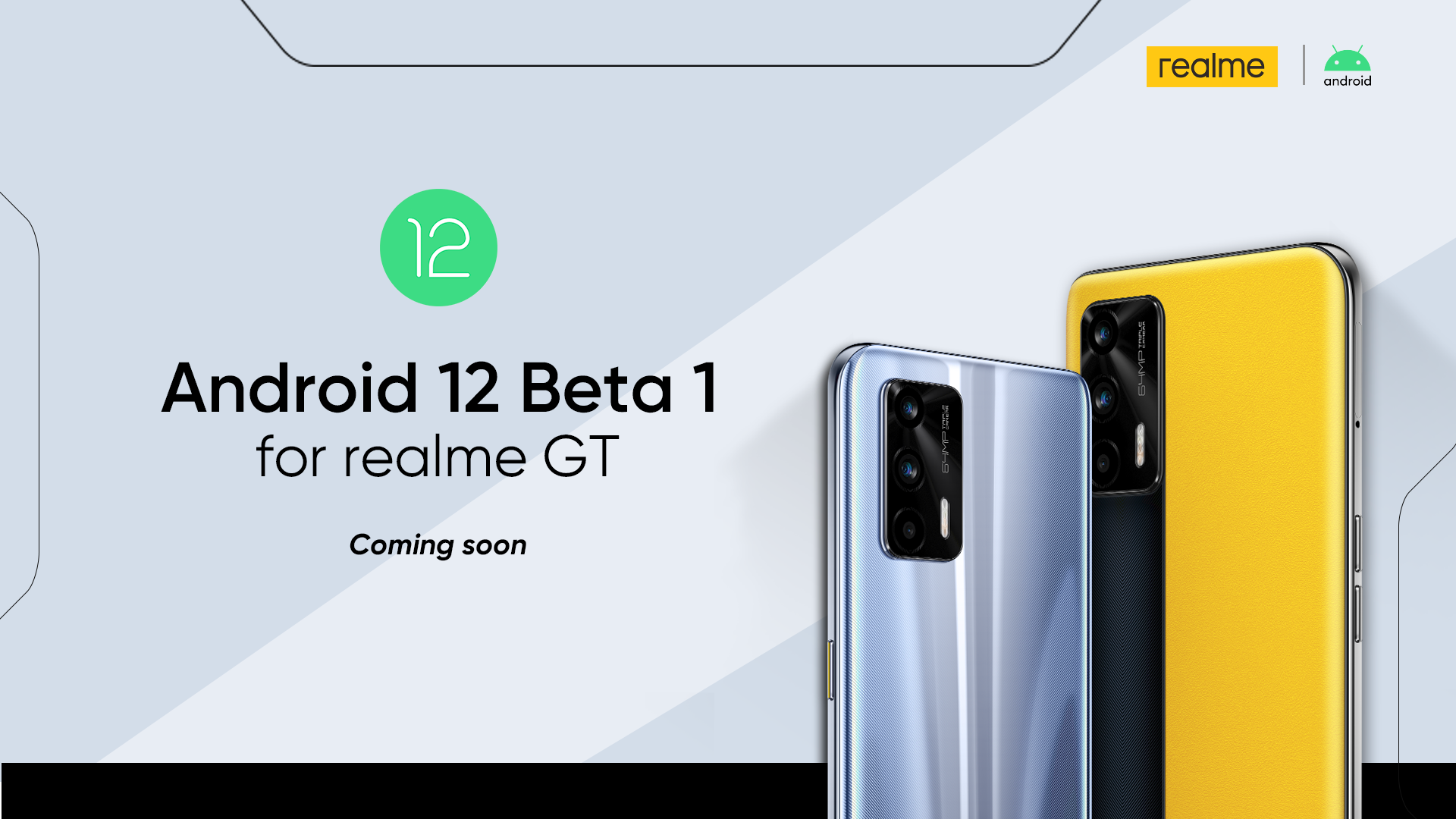 Android 12 Beta pentru noul realme GT,  dar şi o ofertă de nerefuzat pentru realme 8 5G în următoarele 72 de ore