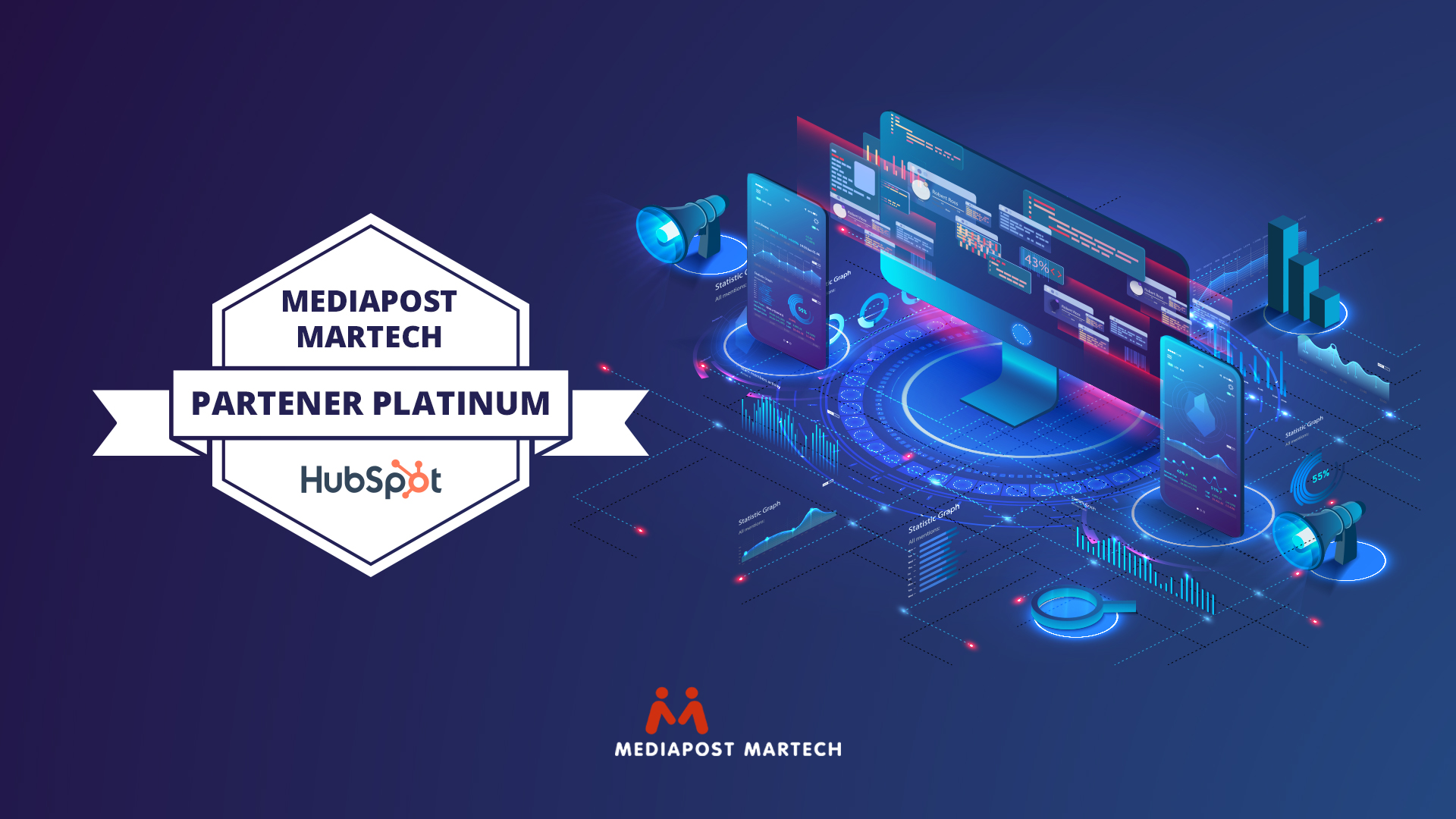 Foto_Mediapost Martech, Partener Platinum al HubSpot