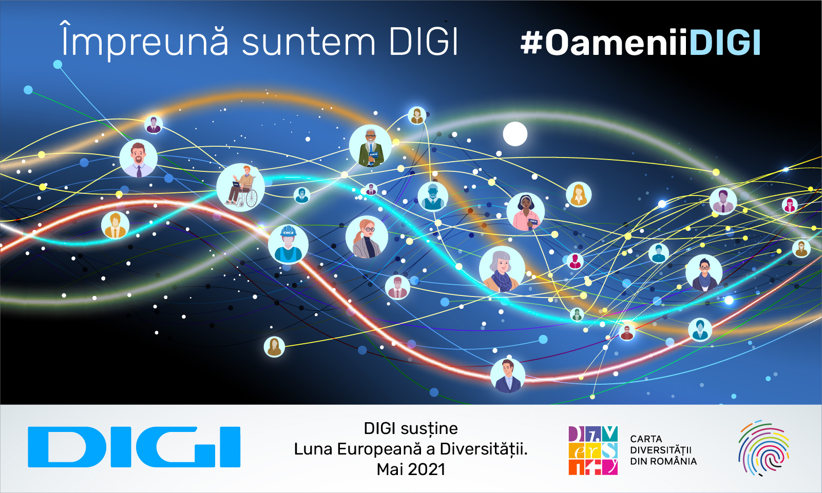 DIGI lansează campania „Împreună suntem DIGI. #OameniiDigi”