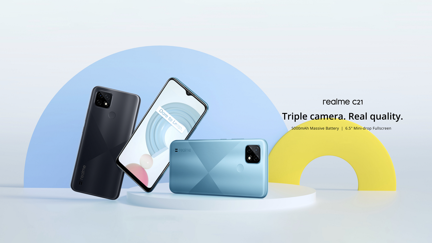 Realme C21 – Primul telefon din lume certificat TÜV Rheinland High Reliability