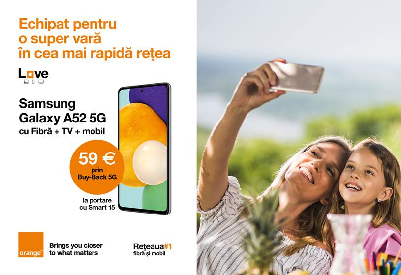 Noua ofertă Orange Love vine cu conținut și device-uri de top