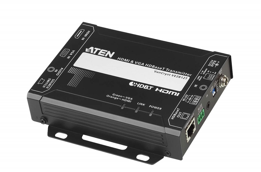 Echipamentele ATEN HDBaseT din seria VE2812 facilitează  transmisia semnalelor video pe distanțe mari