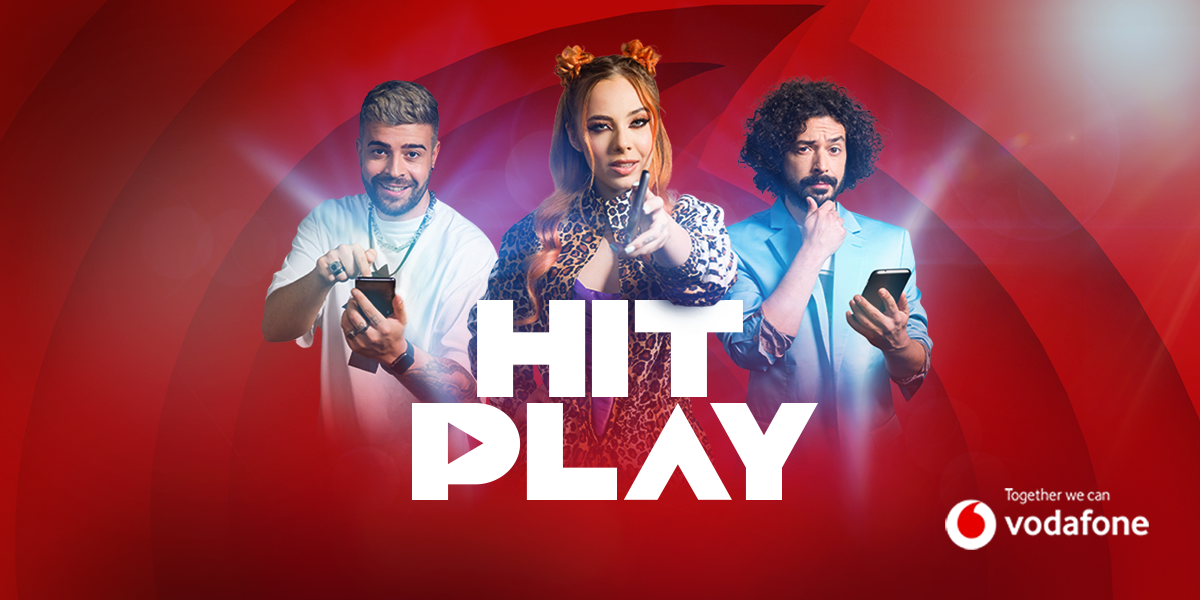 Vodafone duce divertismentul digital la nivelul următor prin lansarea Hit Play, un show muzical 100% digital