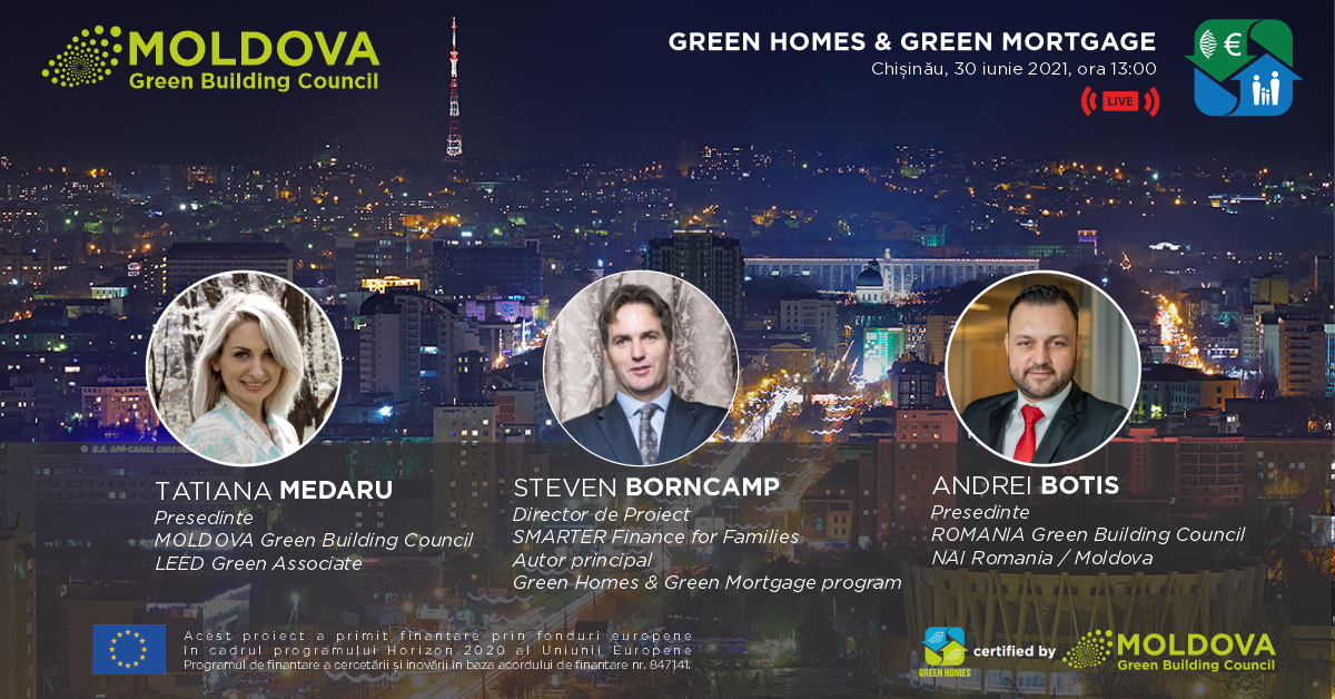 Programul Green Homes se lansează oficial în Republica Moldova