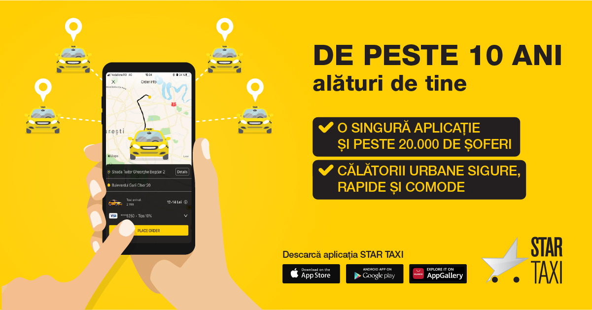 Star Taxi schimbă piața de taximetrie din România (1)