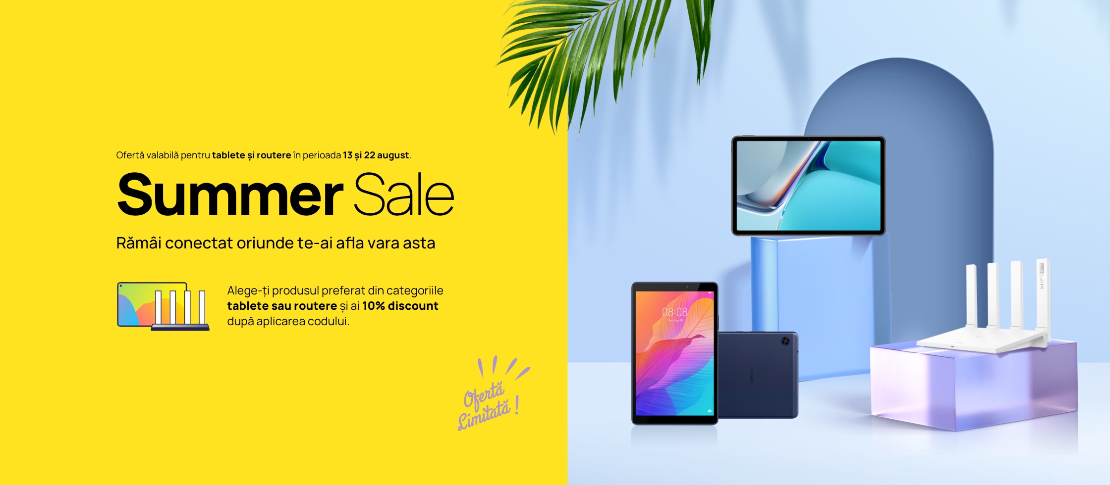 Summer Sale - tablete & routers