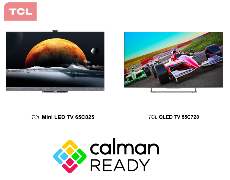 Seriile de televizioare QLED C72+ și Mini Led C82 de la TCL  sunt acum echipate cu Software-ul Calman de calibrare a culorilor