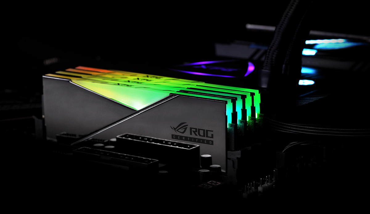 Modulele de memorie DDR4 RGB SPECTRIX D50 cu certificare ROG