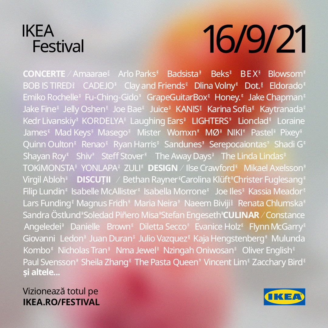 IKEA Festival Line-up