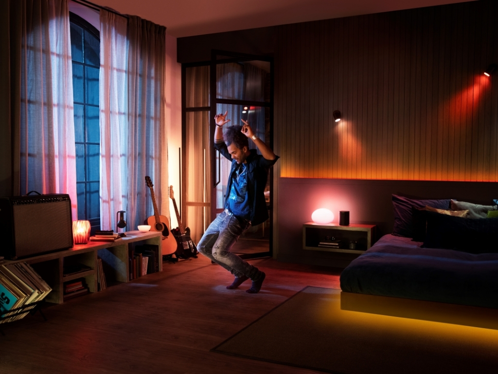 Philips Hue + Spotify: simte muzica cu prima integrare totală a iluminatului și a muzicii