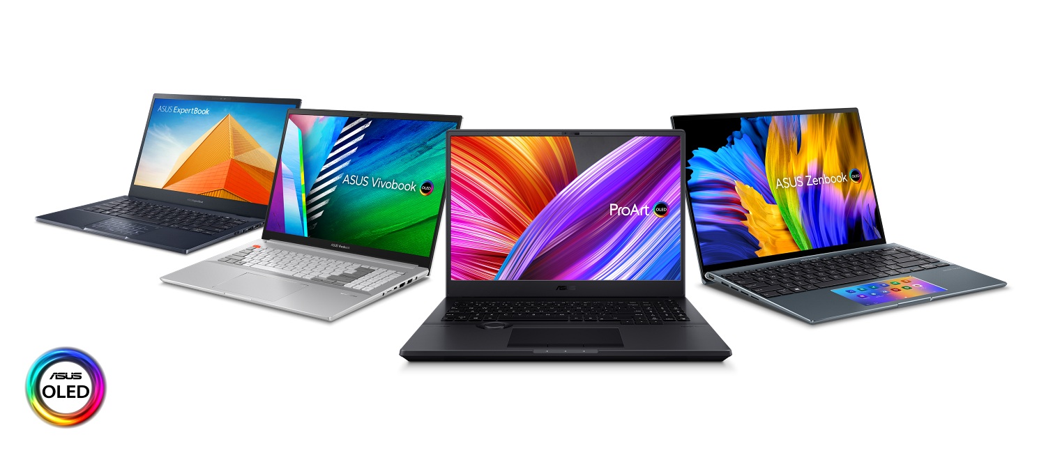 Noile laptopuri ASUS cu ecrane OLED