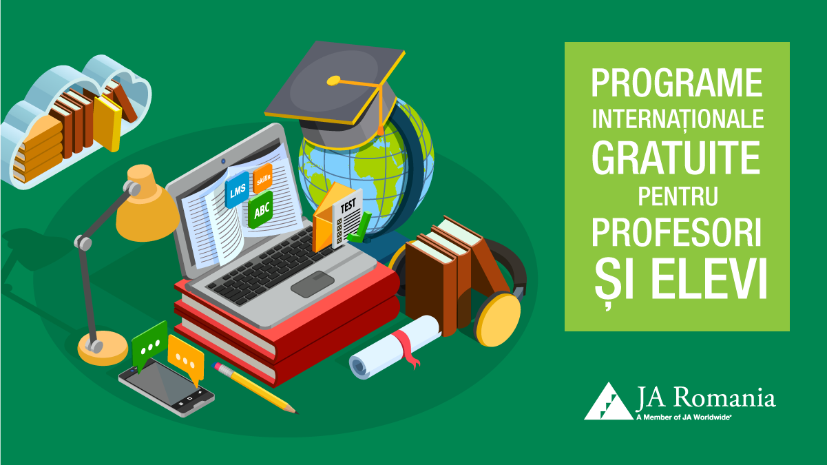 Programe și proiecte educaționale oferite gratuit de Junior Achievement în noul an școlar