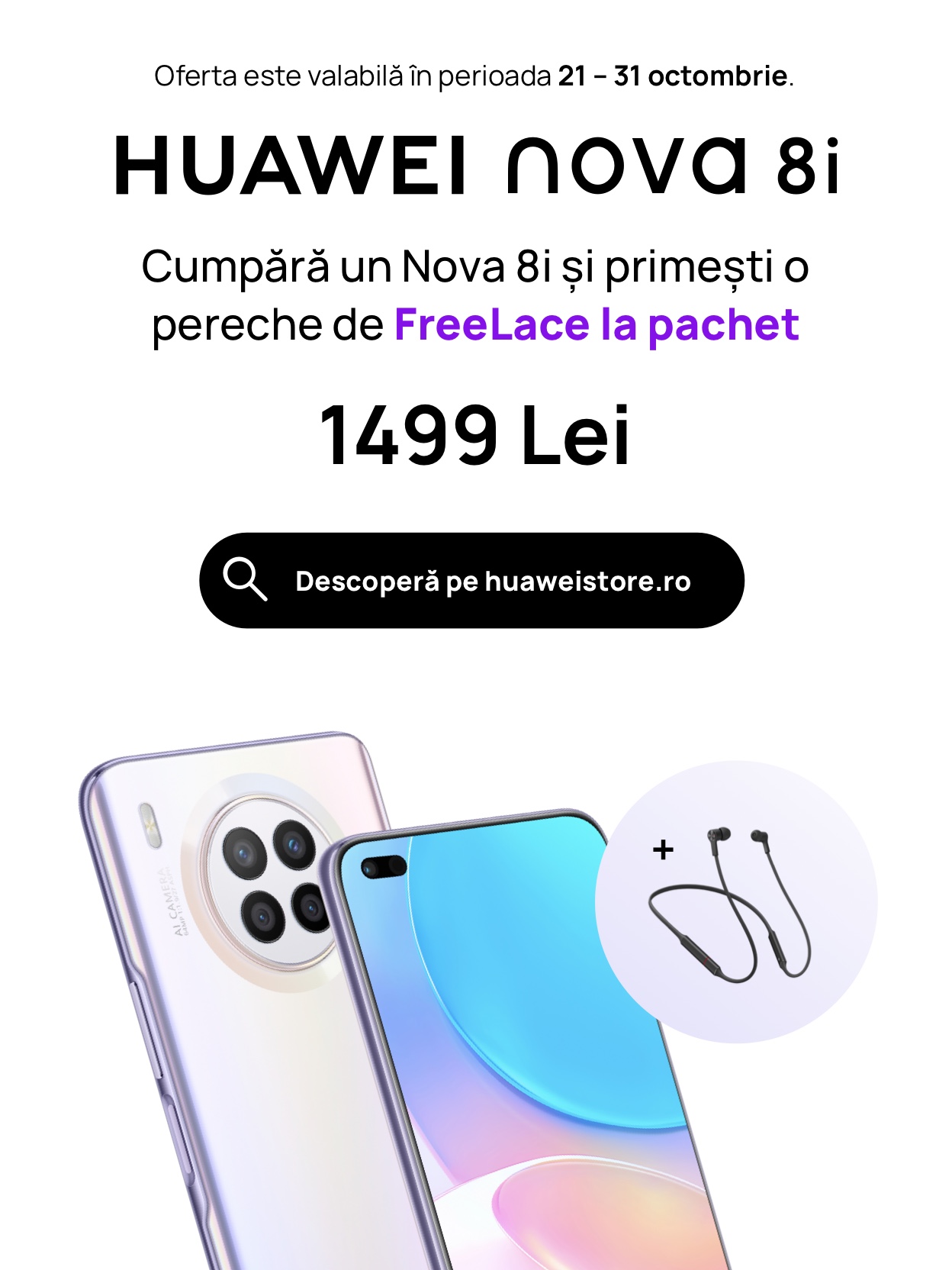 HUAWEI nova 8i ofertă