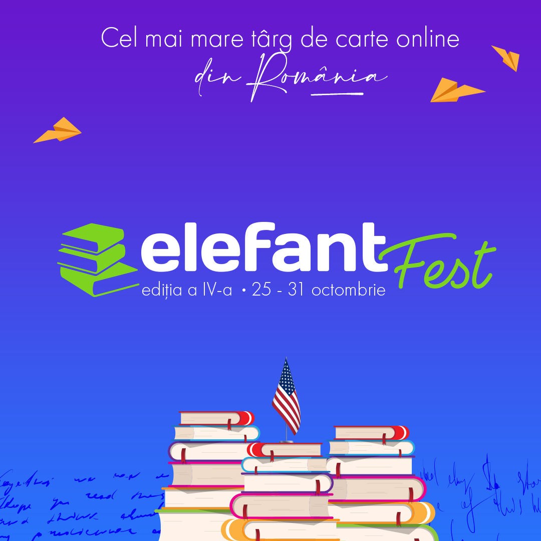 elefantFest va avea loc în perioada 25-31 octombrie. Cea de-a patra ediție este dedicată autorilor americani.