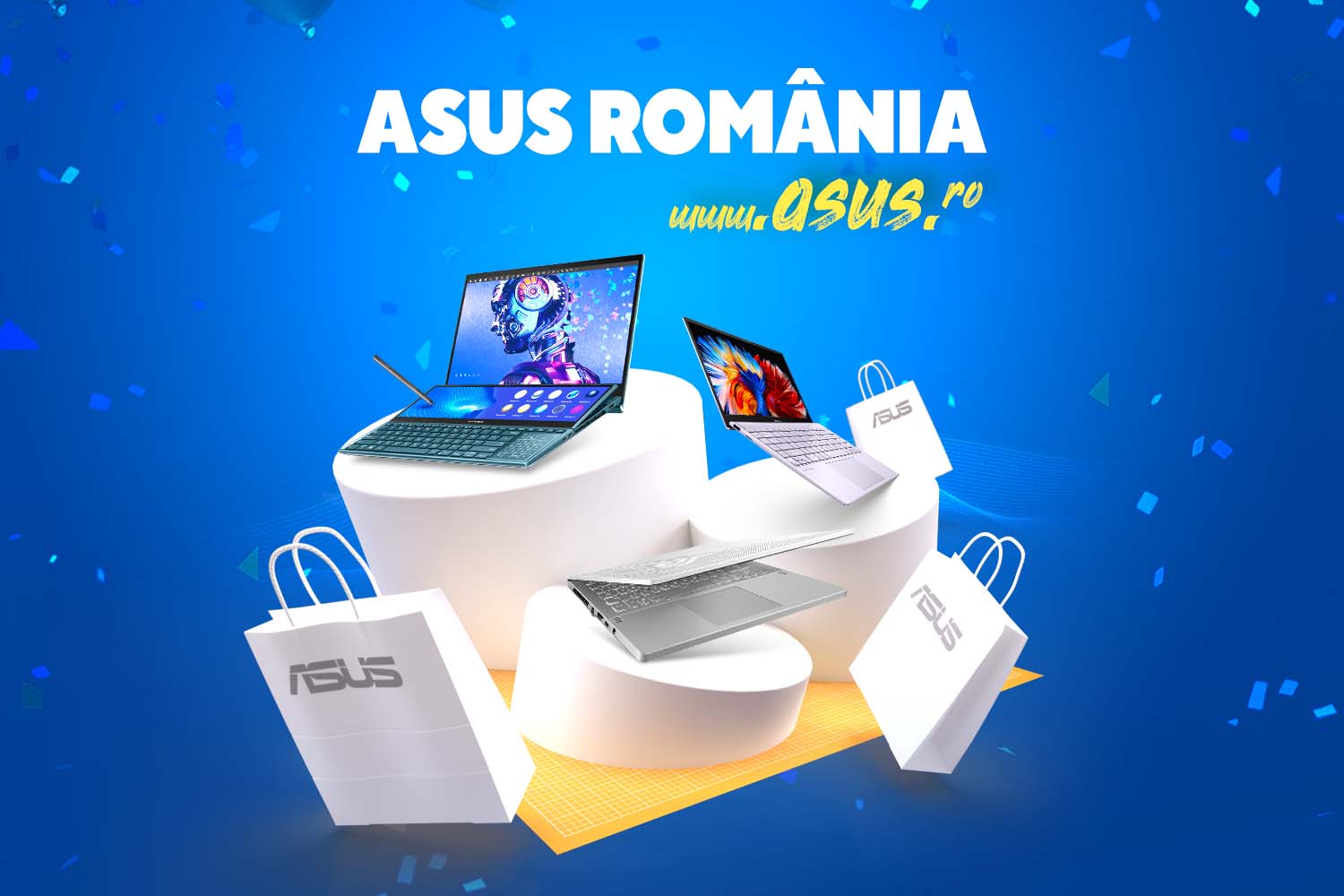 ASUS integrează în site-ul global eShop-ul oficial pentru utilizatorii din România