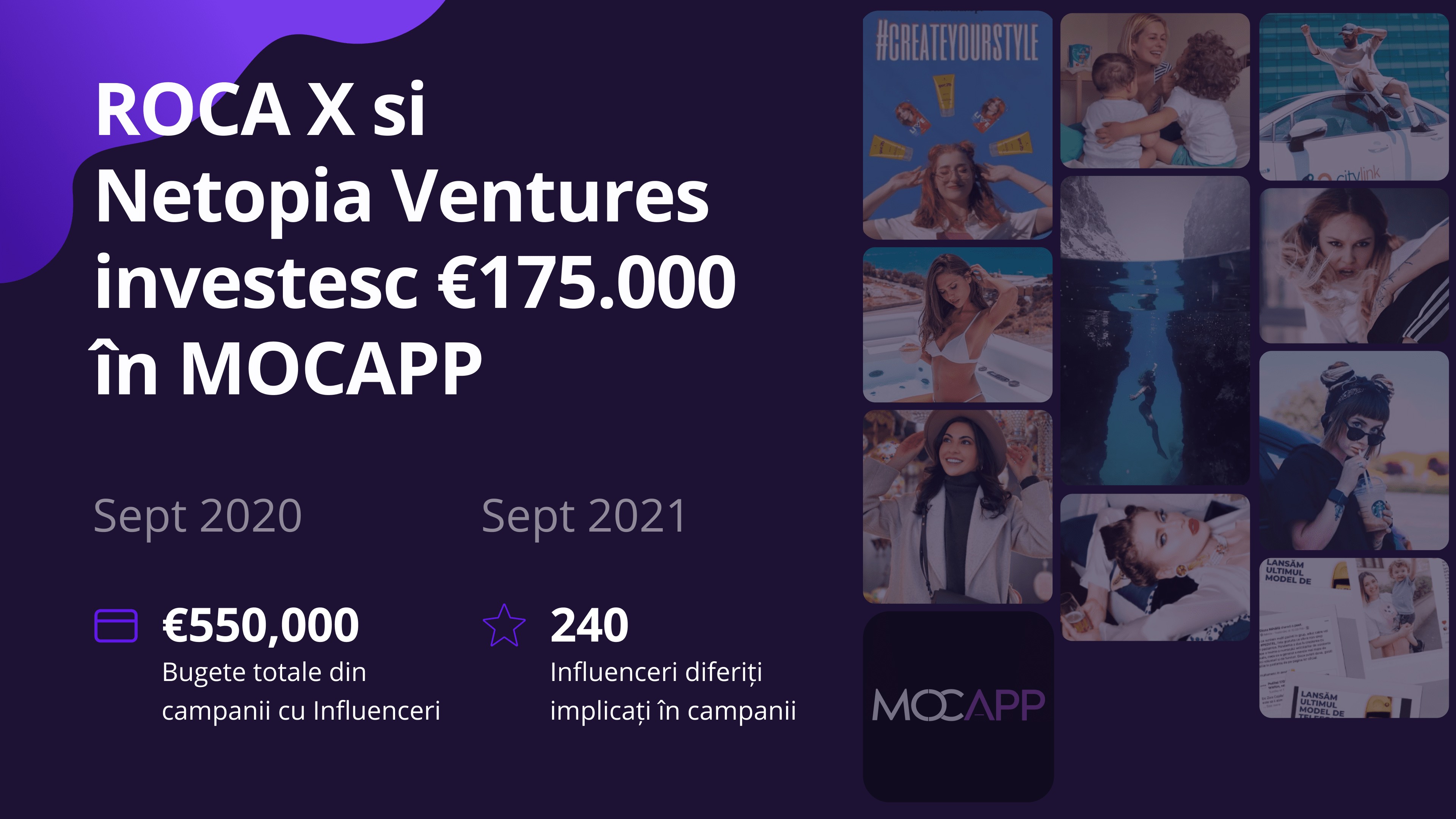 ROCA X și Netopia Venture investesc în MOCAPP