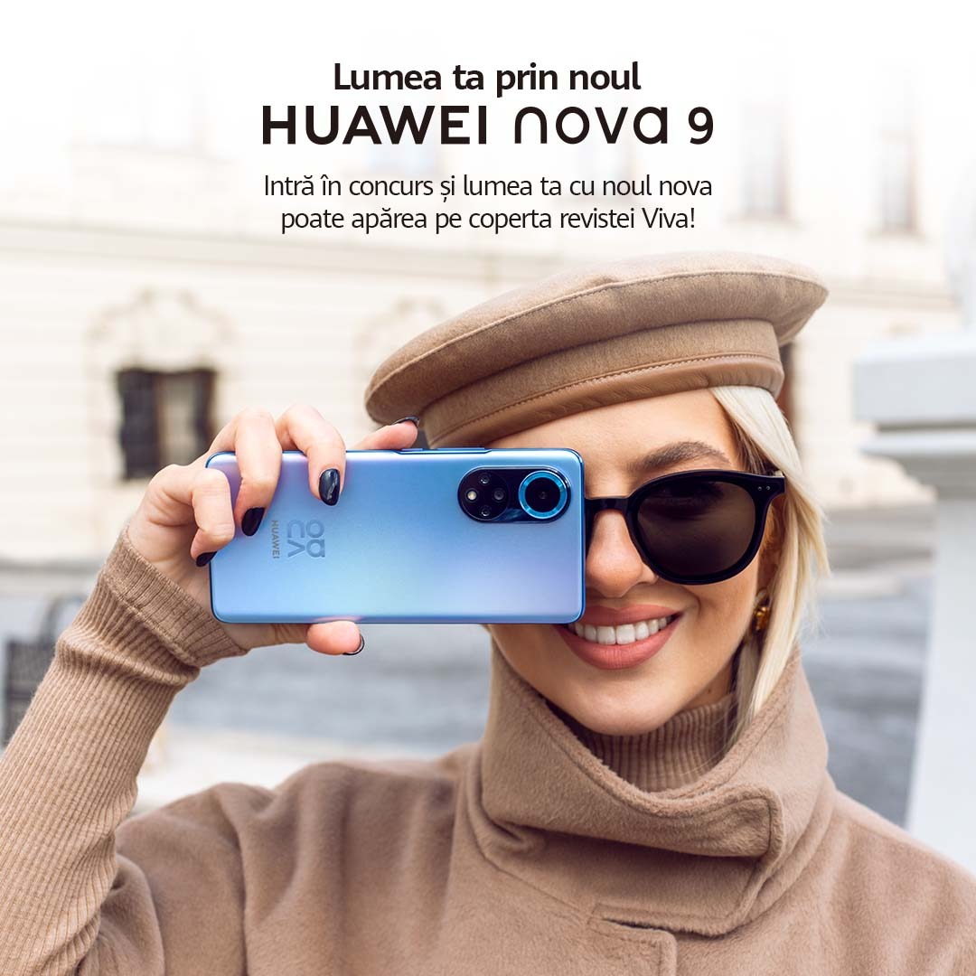 | Huawei vine cu o surpriză pentru fani: o ședință foto alături de Lidia Buble pentru o revistă glossy din România