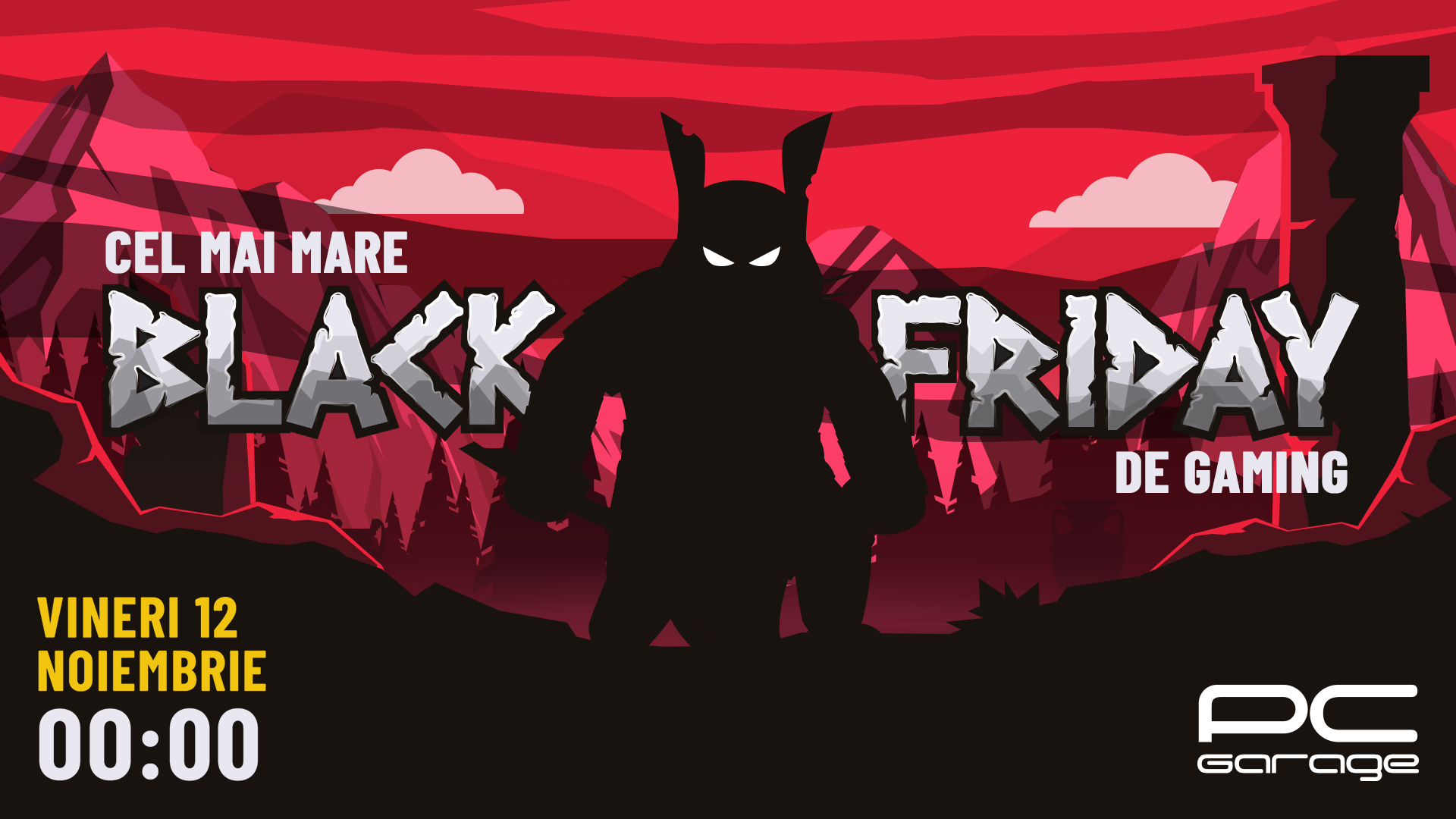 PC Garage anunță Black Friday de gaming