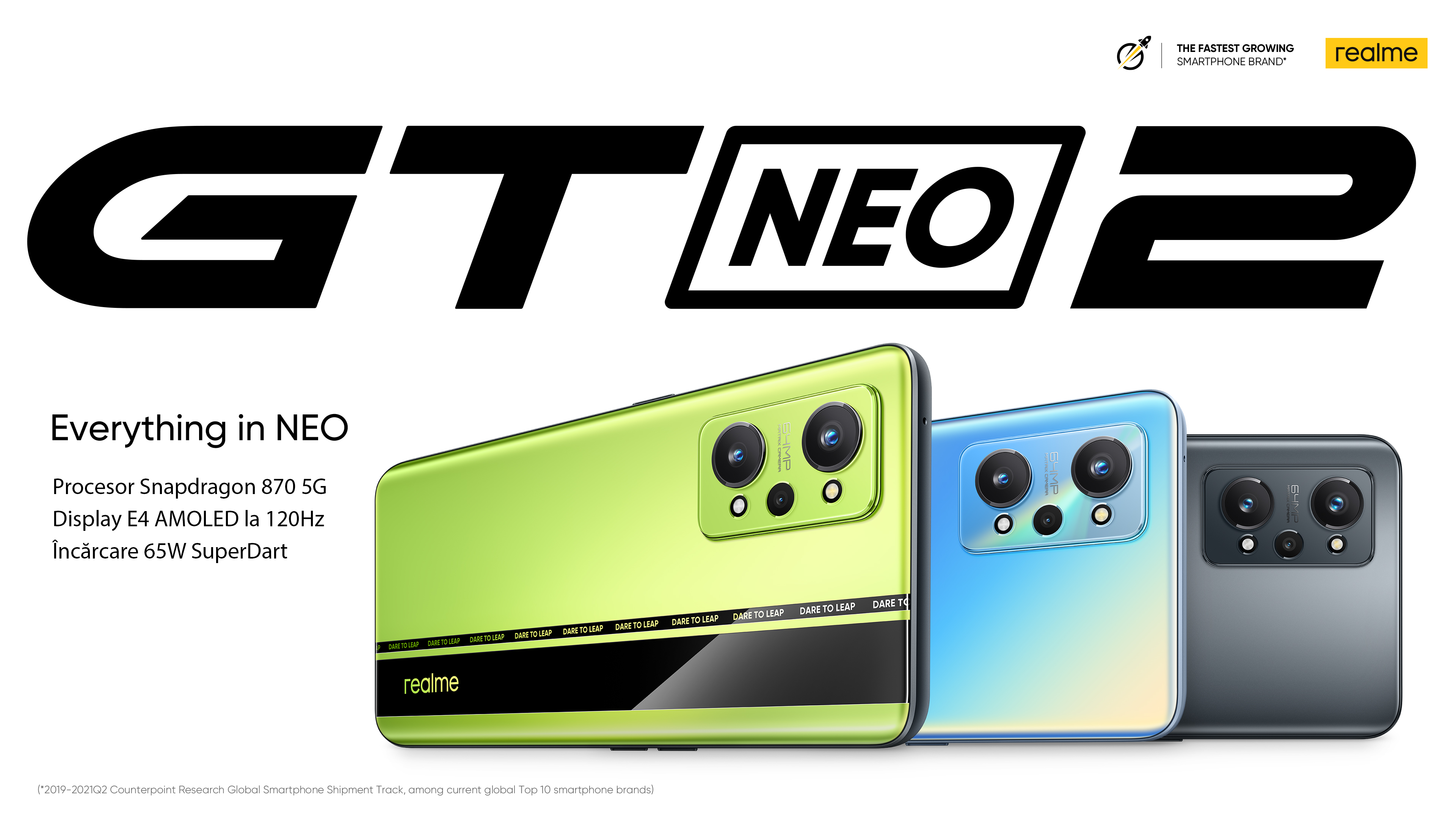 realme GT Neo 2 este lansat oficial în România