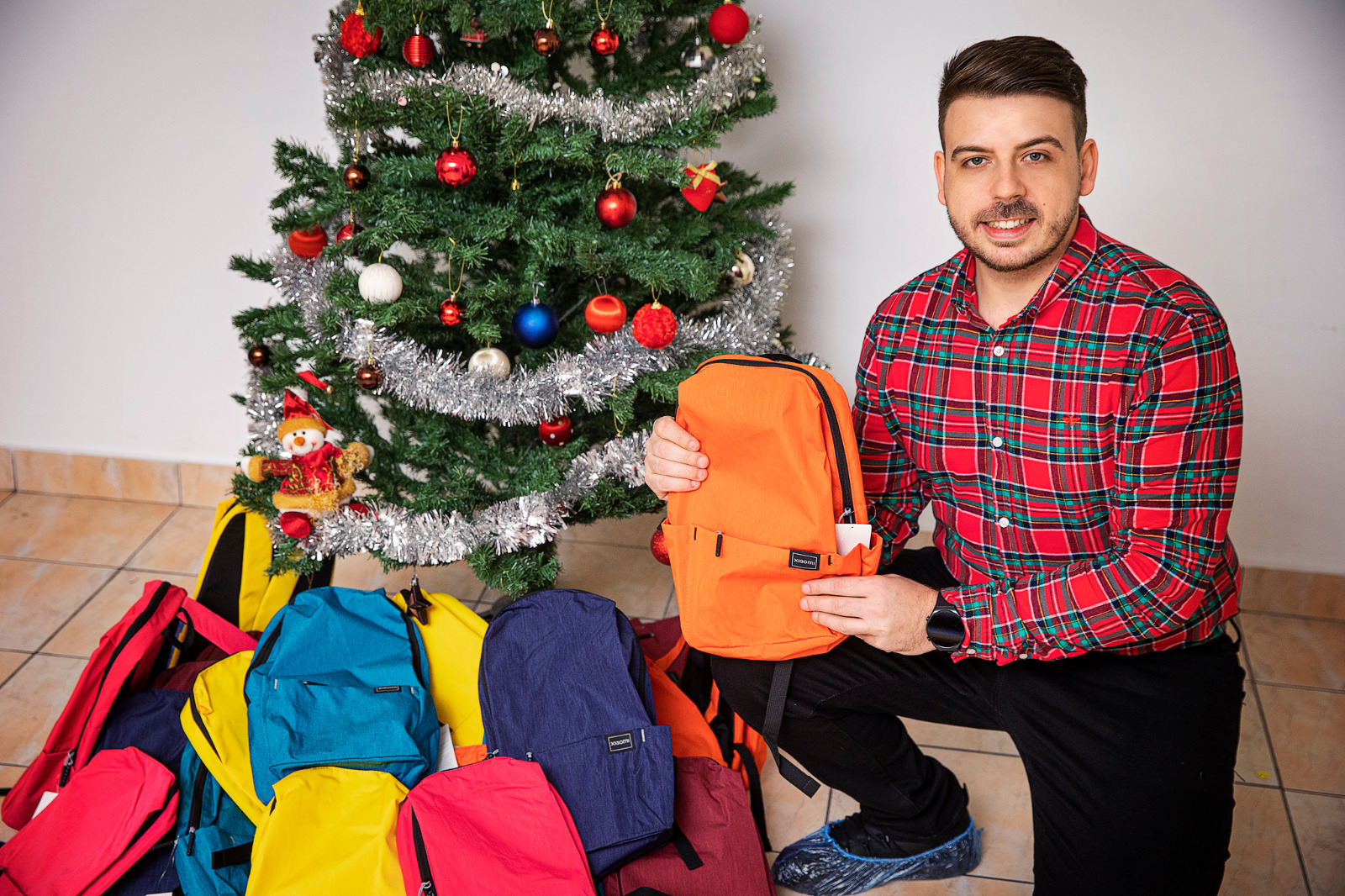 „Aer proaspăt de Crăciun” – Xiaomi duce mai departe parteneriatul cu grădinițele din București