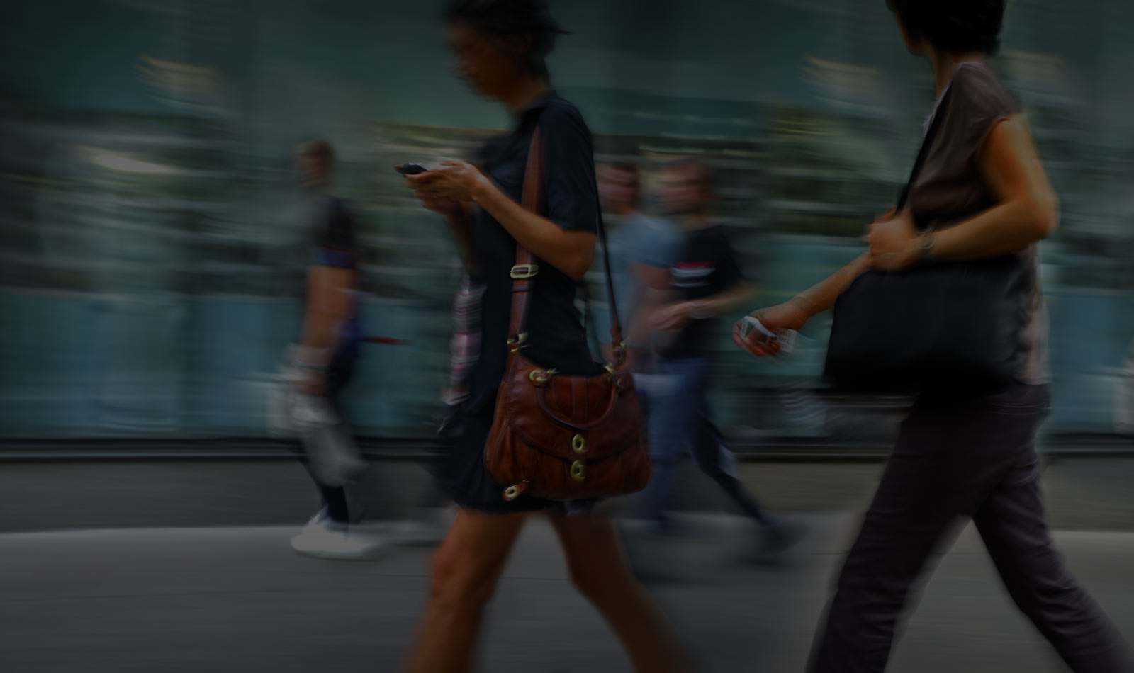 people walking