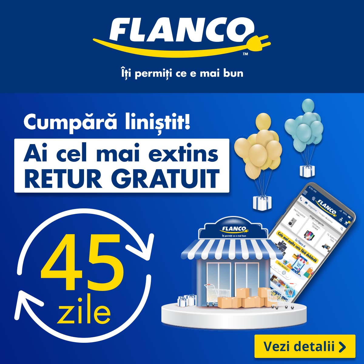Flanco lansează cea mai extinsă perioadă de retur gratuit din retailul electro-IT