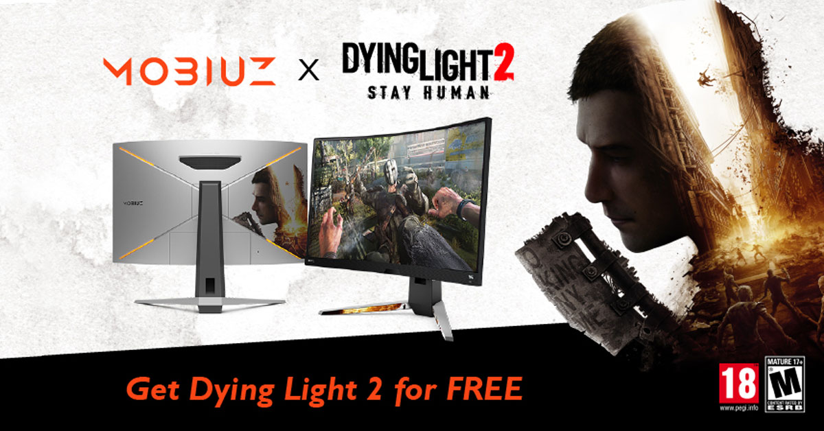 BenQ și Techland prezintă MOBIUZ EX3210R în ediția limitată Dying Light Stay Human Night Runner’s