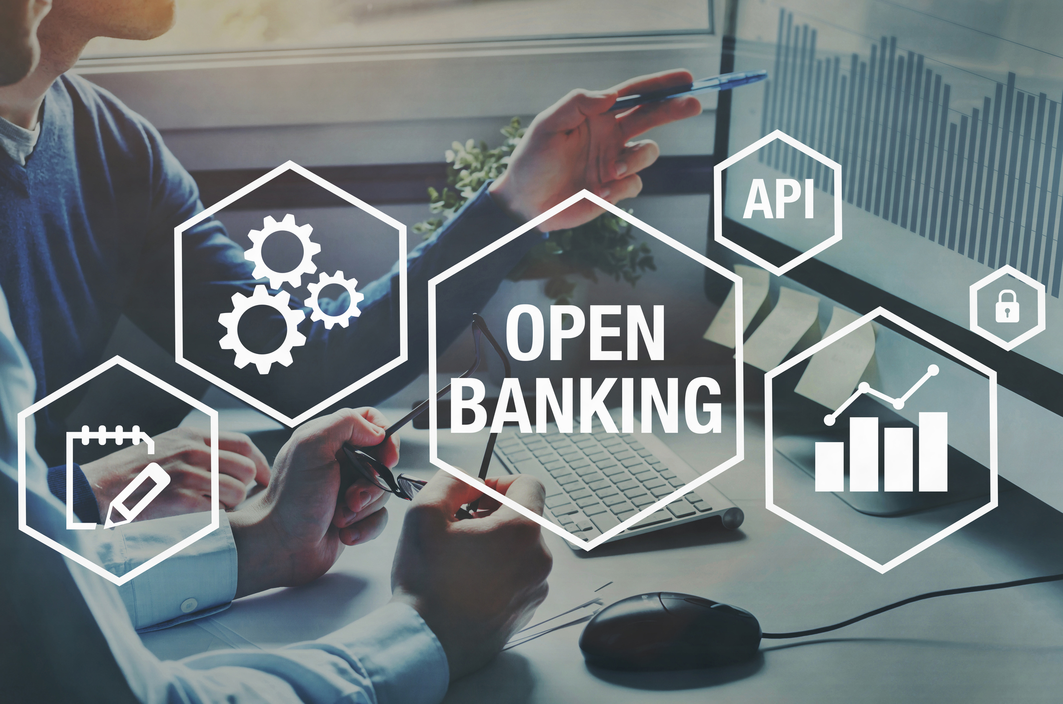 open banking concept