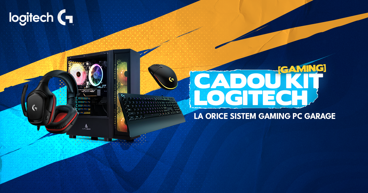 PC Garage te echipează cu periferice de gaming Logitech