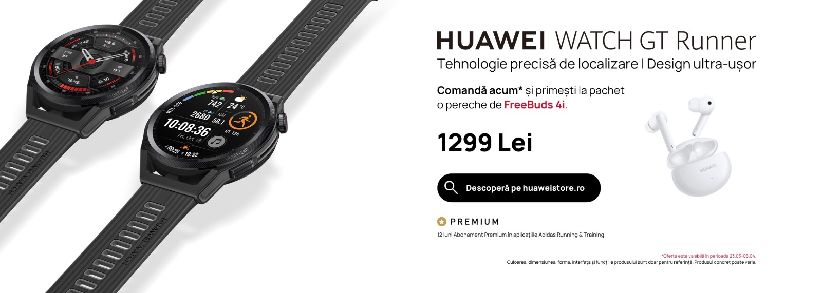 Huawei lansează primul ceas profesional pentru pasionații de sport