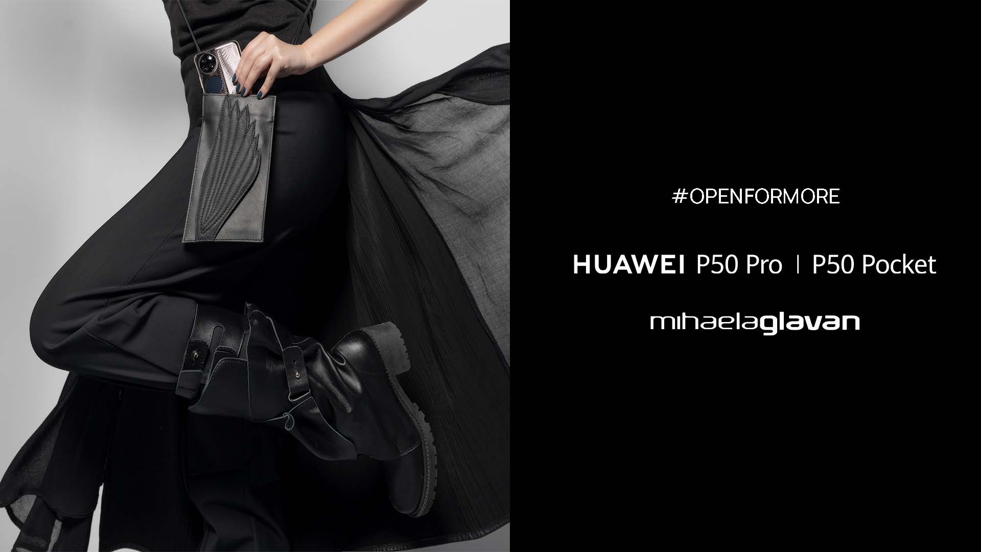 Huawei și Mihaela Glăvan lansează colecția capsulă “Open for More” cu accesorii pentru smartphone