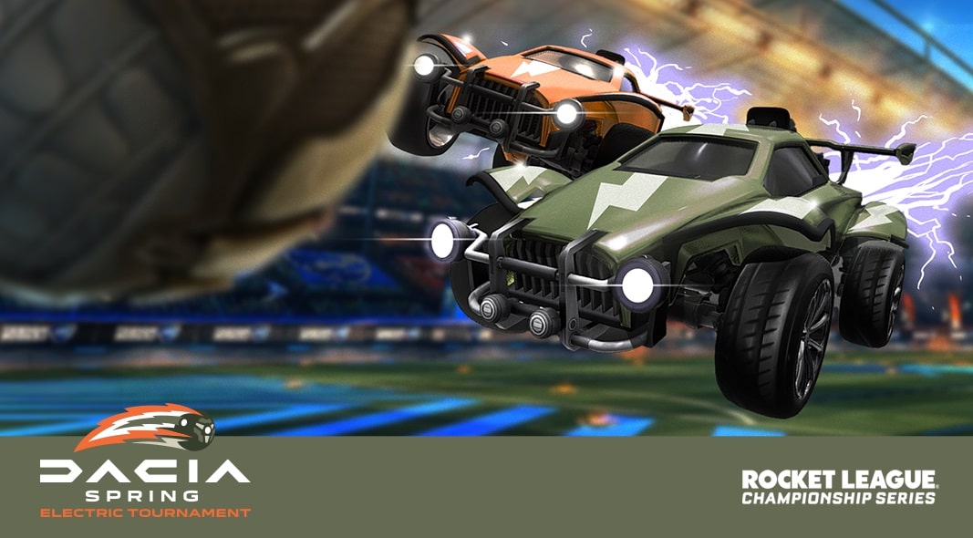 Dacia Spring 100% electric lansează un campionat ESPORT pe platforma ROCKET LEAGUE