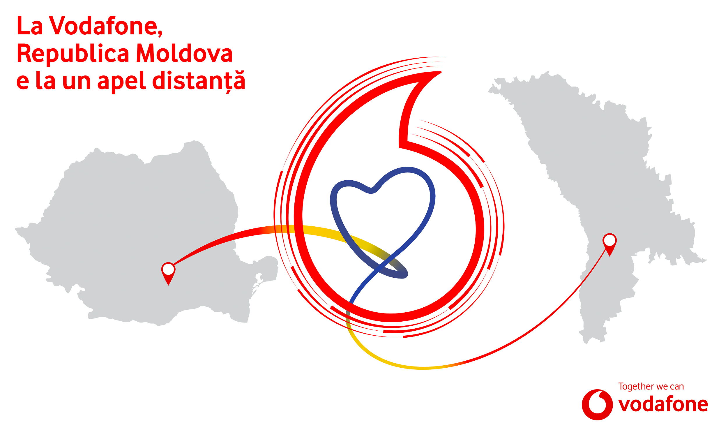 Vodafone anunță oferte noi, cu tarife reduse pentru serviciile către Republica Moldova