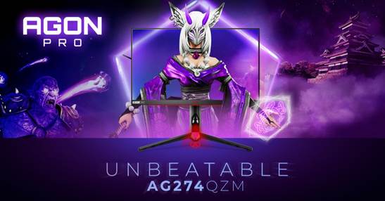 AGON by AOC lansează un monitorul de gaming ultraperformant: G274QZM