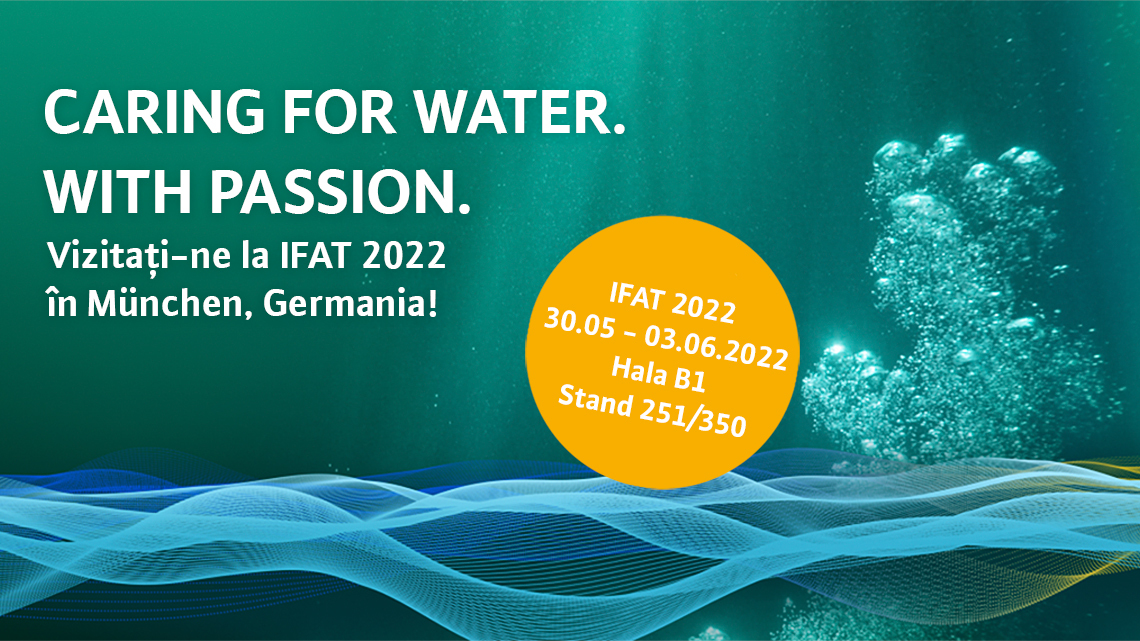 Wilo face diferența la IFAT 2022 cu soluțiile sale pentru întregul circuit al apei