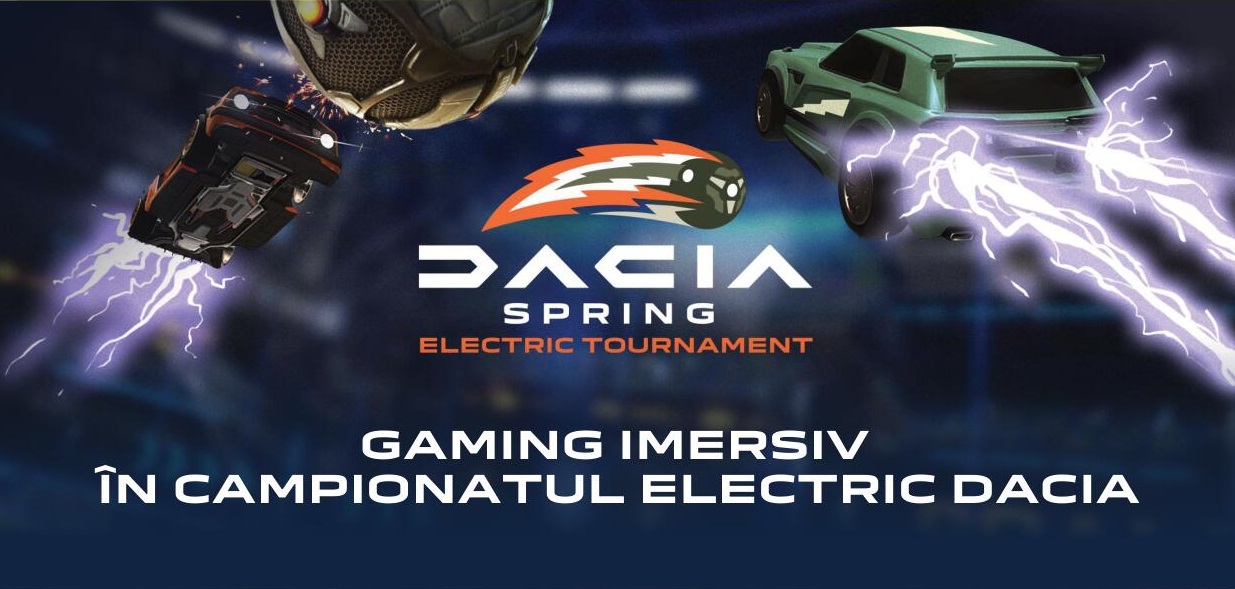 Gaming imersiv în Campionatul Electric Dacia