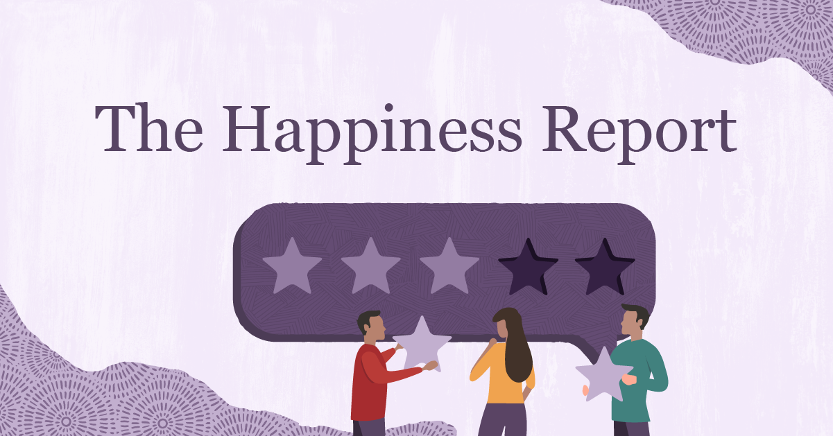 Happiness Report graphic