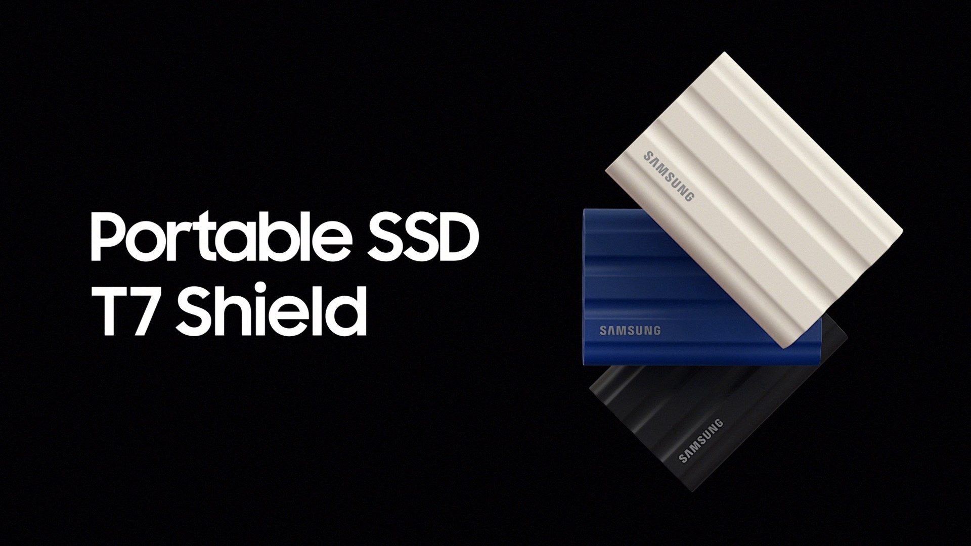 T7 Shield – SSD-ul portabil de la Samsung – siguranță și acces rapid pentru profesioniștii din domeniile creative și pentru utilizatorii aflați în mișcare