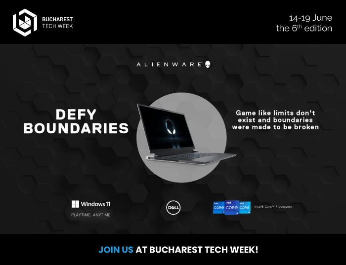 Defy Boundaries with Alienware at Bucharest Tech Week