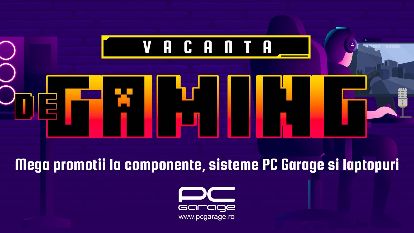 pc garage vacanta de gaming