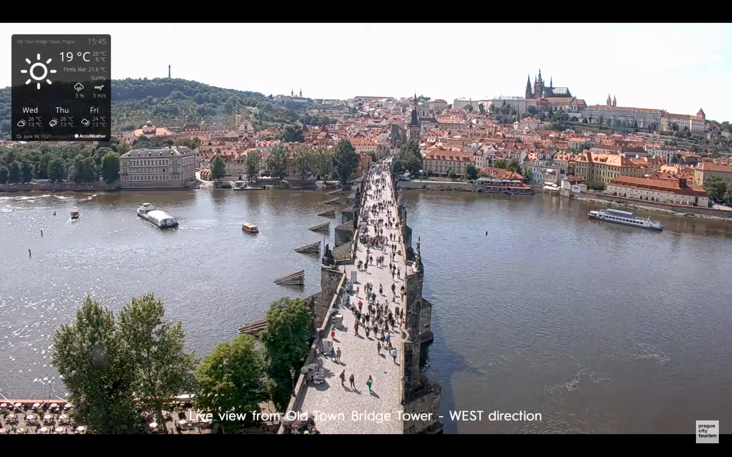Vizită virtuală în orașul Praga cu tehnologia Axis și NetRex