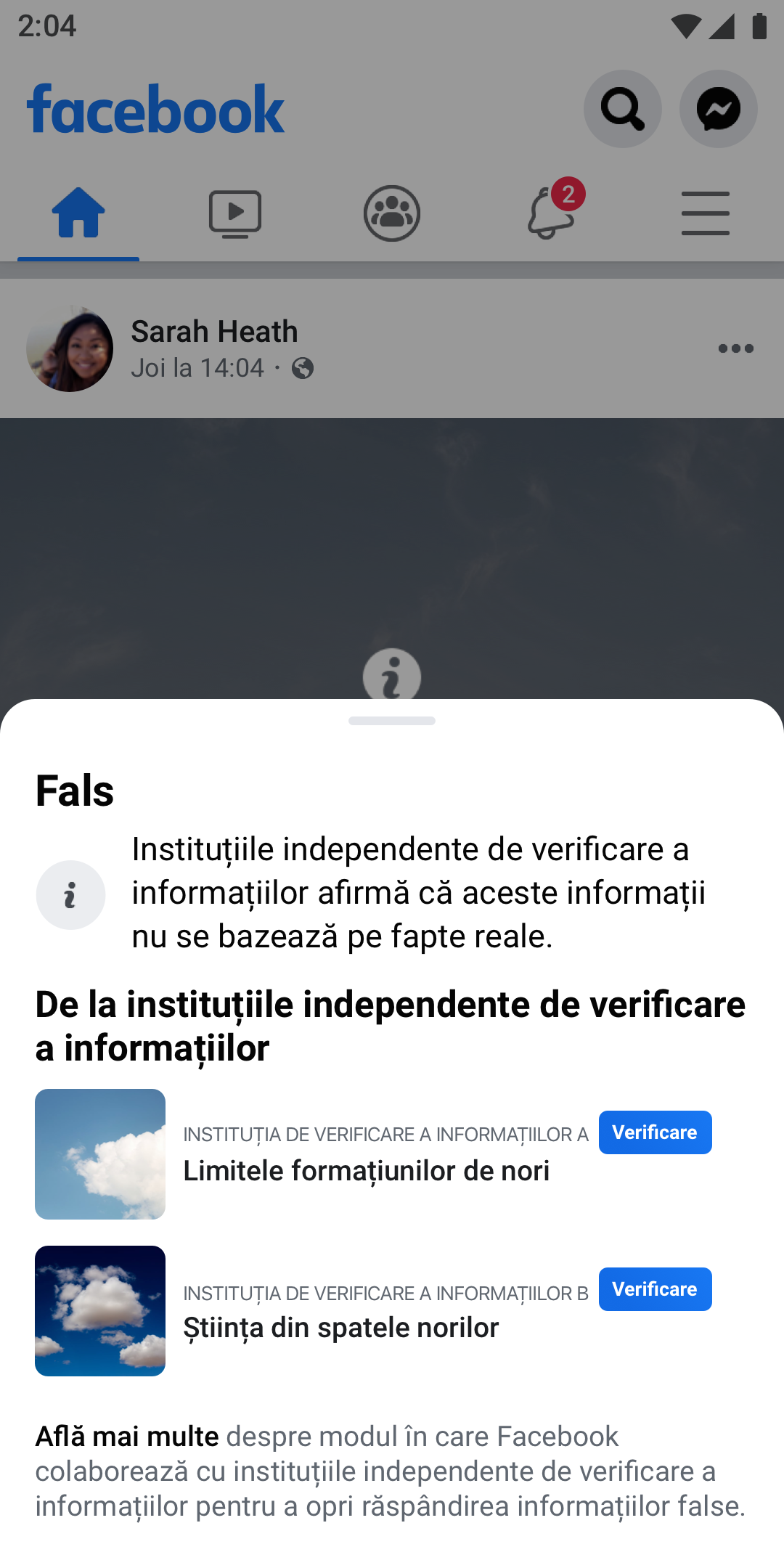 Meta își extinde programul de verificare a faptelor în România