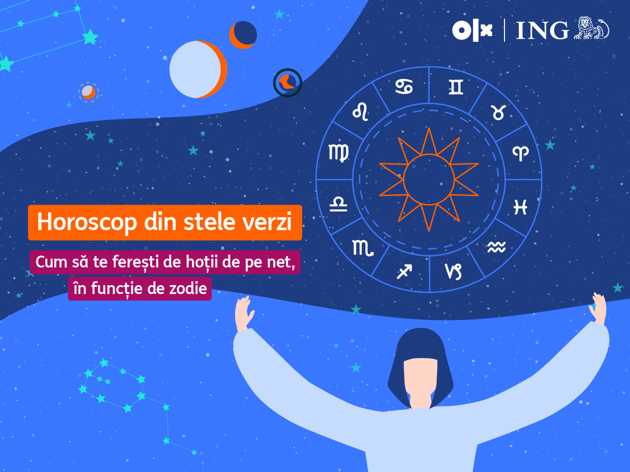 ING Bank si OLX: avertisment asupra tentativelor de frauda pe platforme marketplace prin Horoscopul din Stele Verzi