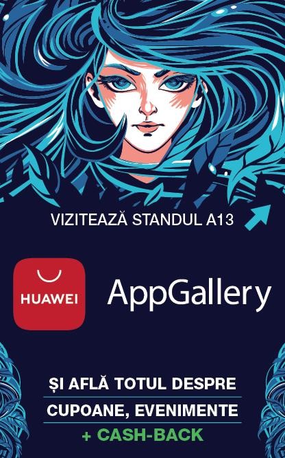 Huawei și AppGallery îi așteaptă pe vizitatori la ComicCon 2022 cu jocuri, produse noi și vouchere